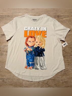 NWT Chucky Crazy in Love Graphic T-Shirt